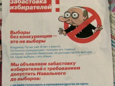 Забастовка избирателей. Фото: арктик-тв.рф